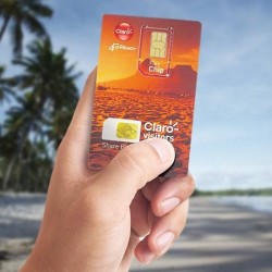 Claro Visitors / 10GB + 1H...